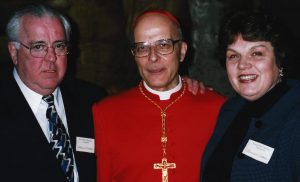 Cardinal Francis George with Tom & Rita Gibbons